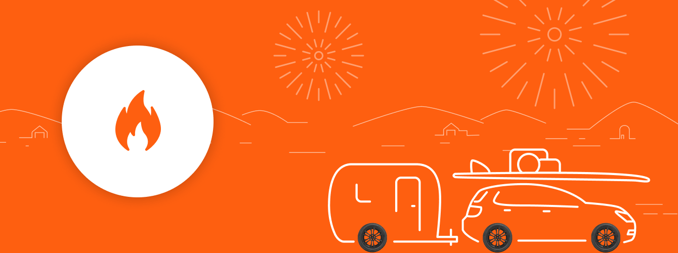 Take up to 40% off on thousands of tires during our July 4th sale!
