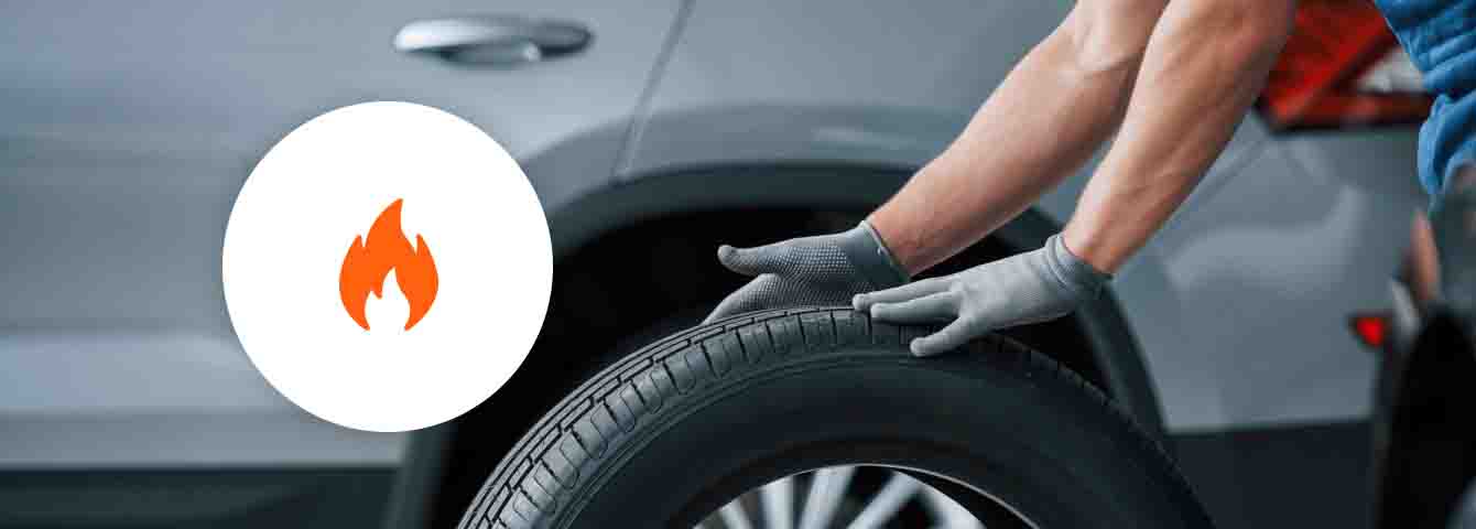 Protect your tires - save 10% on tire replacement coverage with the purchase of 4 tires